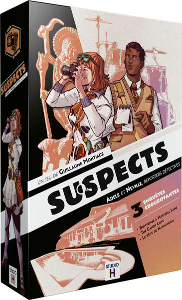 SUSPECTS : Adele & Neville, reporters détectives