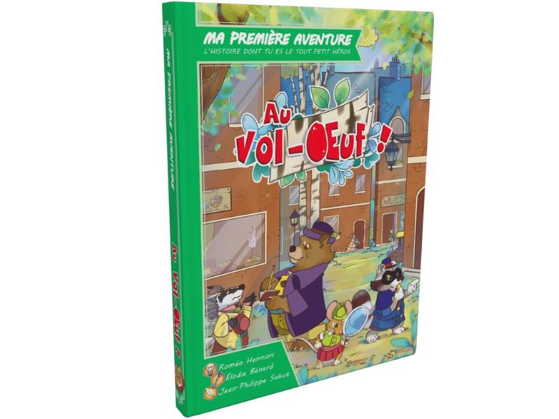 MA 1ERE AVENTURE : AU VOL-OEUF