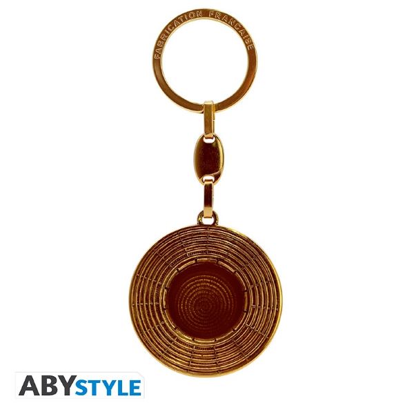 one-piece-porte-cles-3d-chapeau-de-paille-made-in-france-x4+1