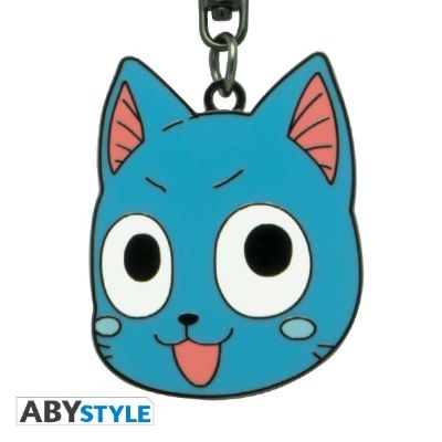 FAIRY TAIL - Porte-clés tête Happy