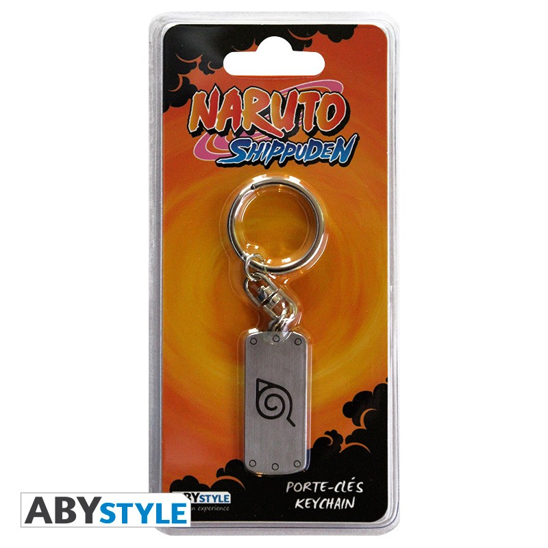 NARUTO SHIPPUDEN - Porte-clés Symbole Konoha