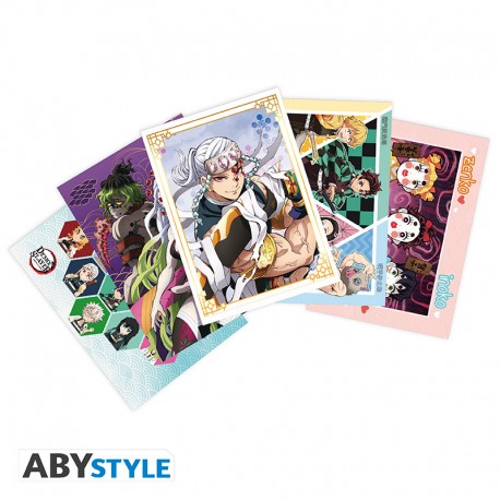 demon-slayer-cartes-postales-quartier-des-plaisirs-148x105
