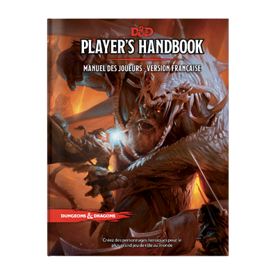 D&D 5E : Manuel des Joueurs ed. wotc