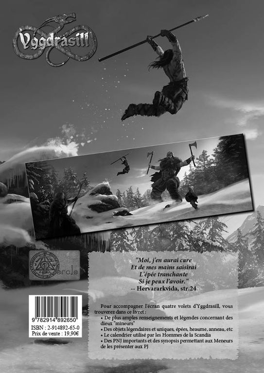 YGGDRASILL - écran de jeu