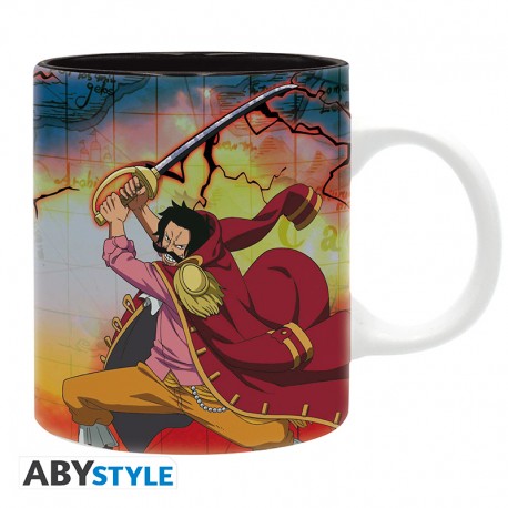 ONE PIECE - Mug - 320 ml - Roger vs Barbe Blanche