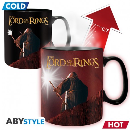 LORD OF THE RINGS - Mug Heat Change 460ml - Vous ne passerez pas