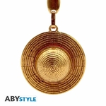 one-piece-porte-cles-3d-chapeau-de-paille-made-in-france-x4