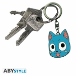 fairy-tail-porte-cles-tete-happy-x4+2