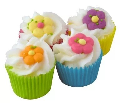 Mini Cupcake Comme un jardin