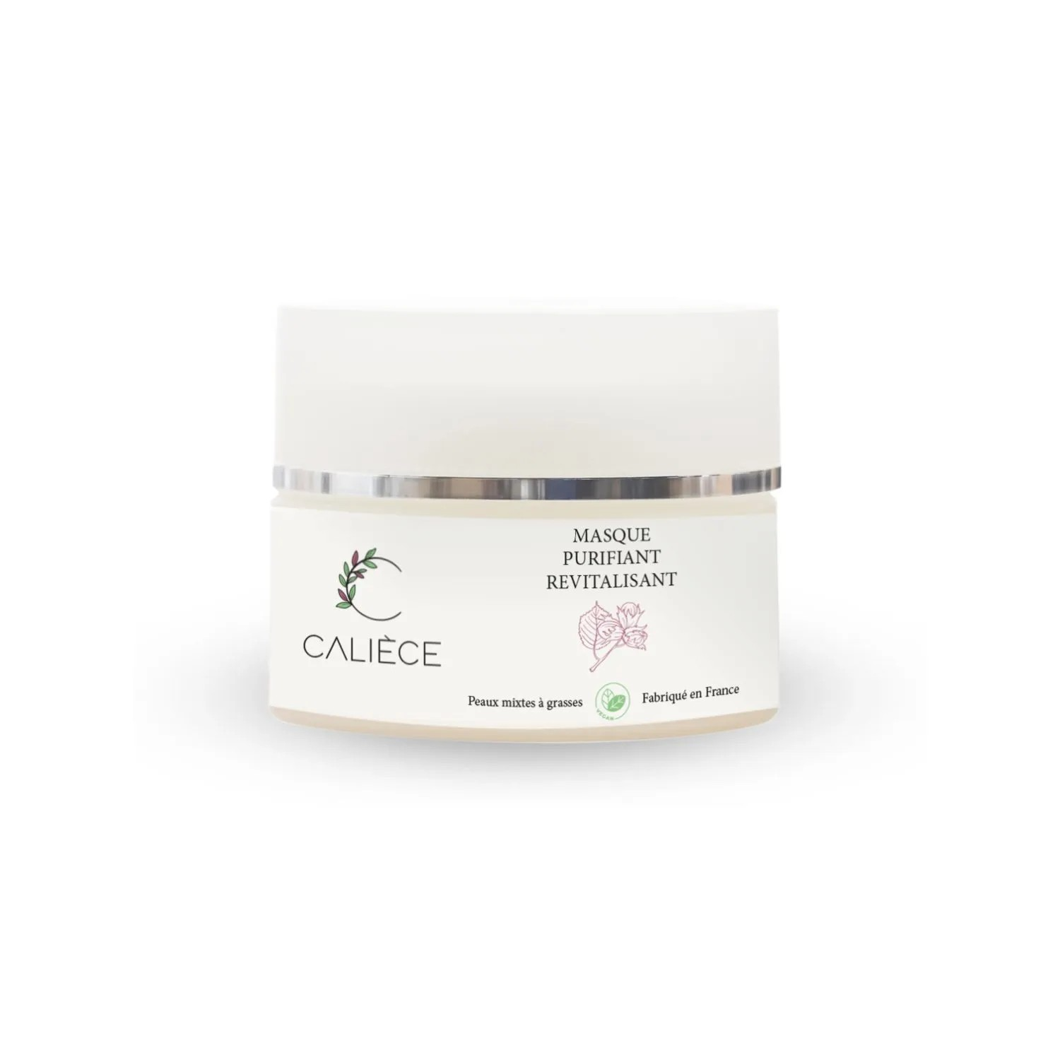 Masque purifiant revitalisant à l'argile verte -Calièce