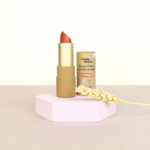 Rouge à lèvre orange ambré