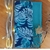 Feuille de palmier bleu
