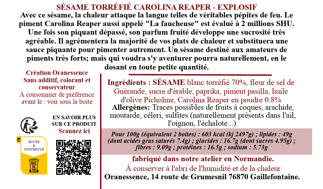 sesame carolina