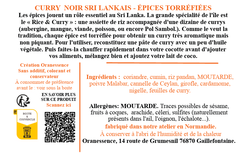 curry noir