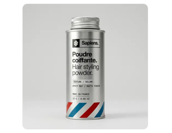 poudre coiffante sapiens