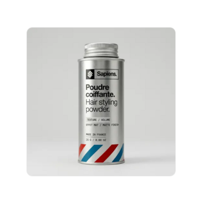 poudre coiffante sapiens