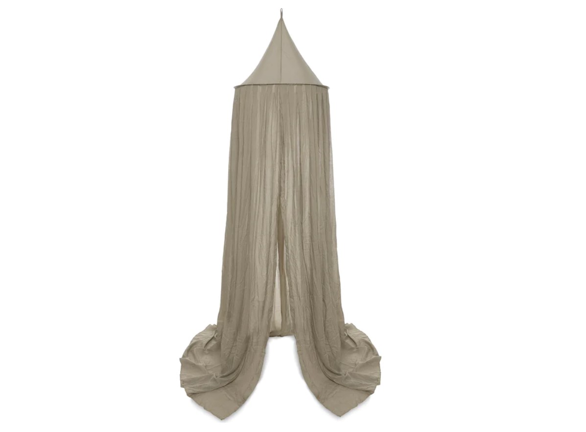 Ciel de lit 245cm olive green 1