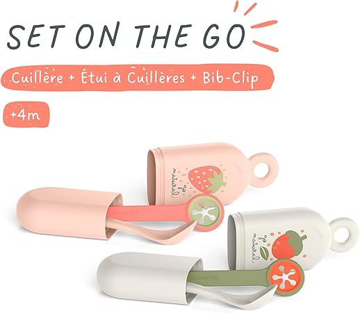Set cuillère fraise 3