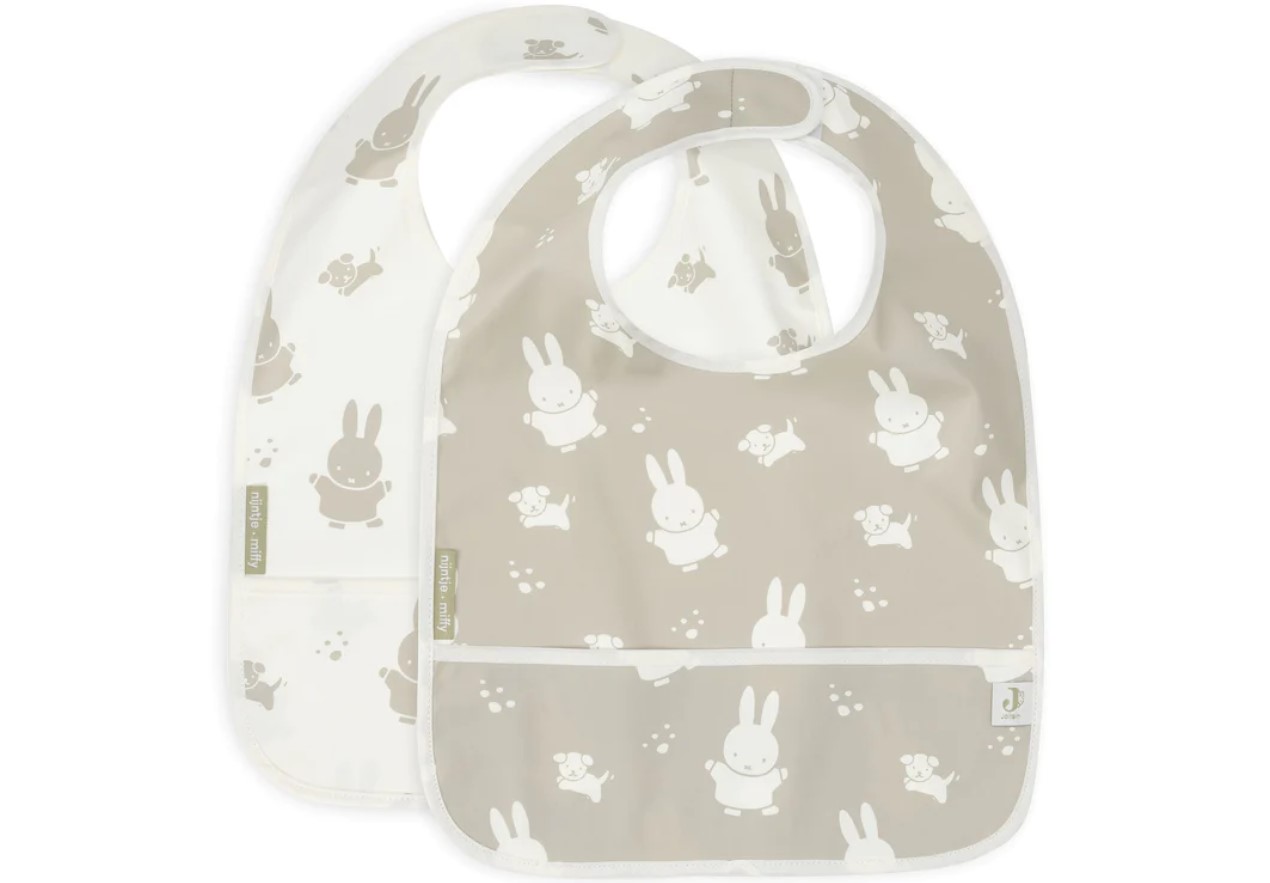 Bavoir imperméable miffy 2unites olive green 1