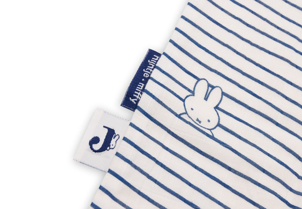 Gigoteuse Gaze de Coton 90cmMiffy Stripe - Navy 2