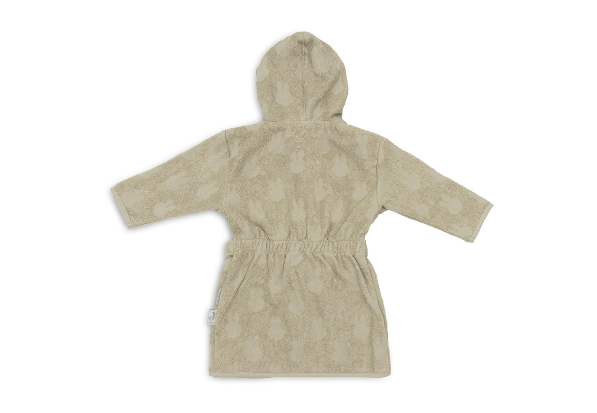 Peignoir éponge 1-2 ans 3-4 ans Miffy Jacquard - Olive Green 2