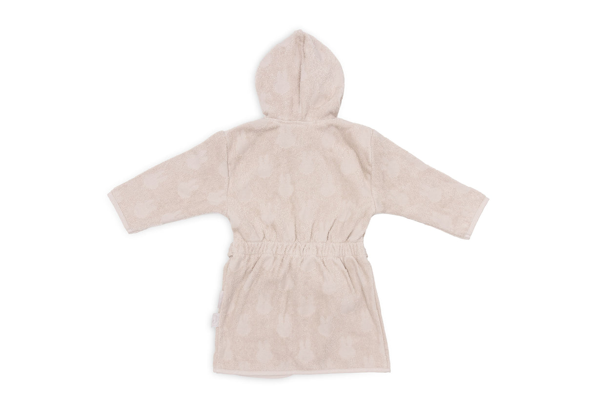 Peignoir éponge 1-2 ans 3-4ans Miffy Jacquard - Nougat 2