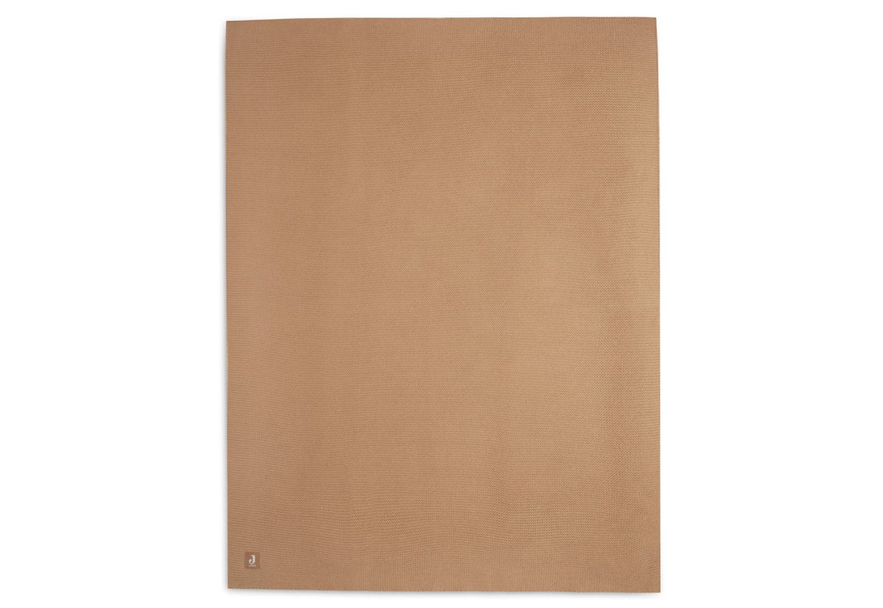 Couverture Berceau 75x100cm Basic Knit Biscuit 2