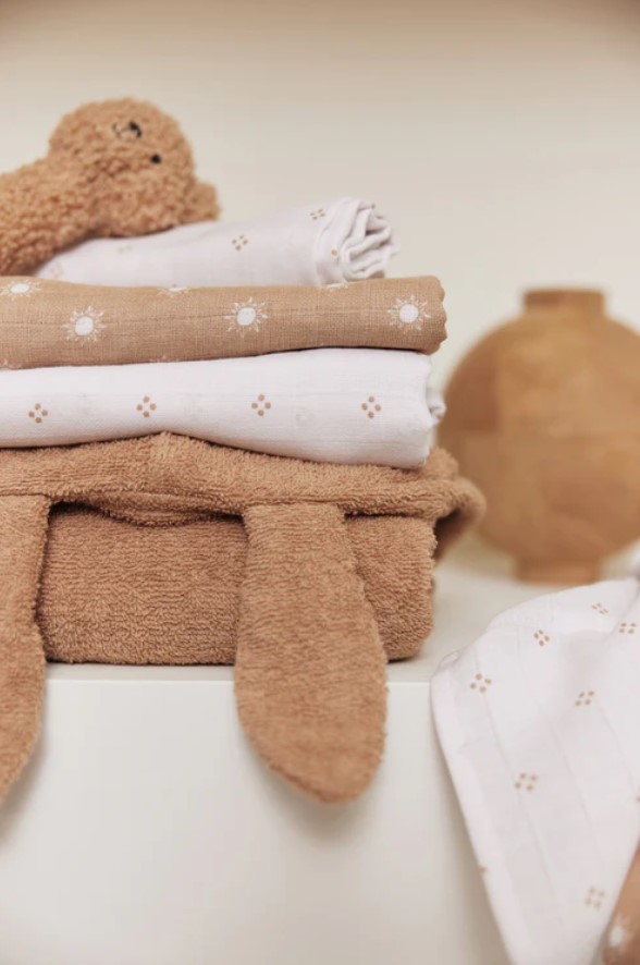 Poncho de bain biscuit 3