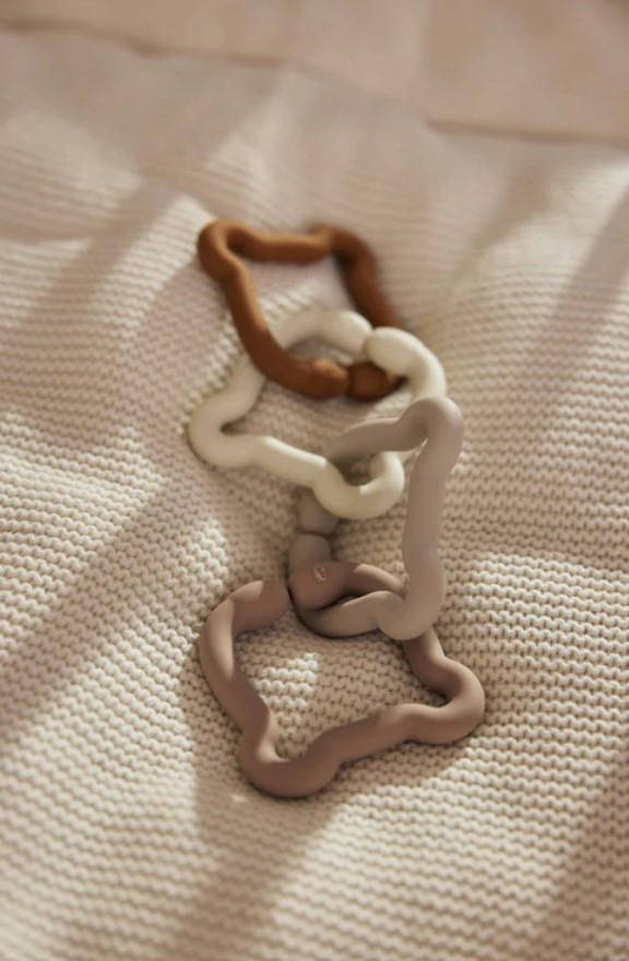 Jeu danneaux Silicone 20x7x1cm - Teddy Bear 3
