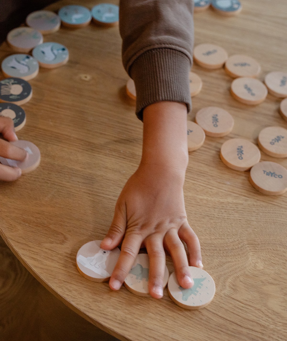Jeu de mémoire animaux en bois 3