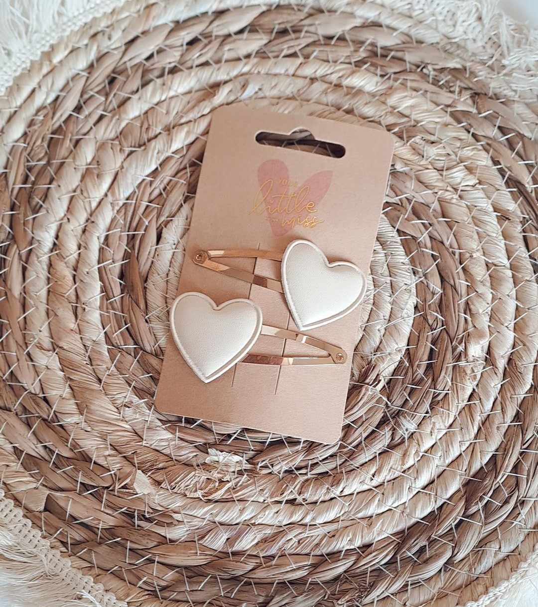 Coeur grand beige