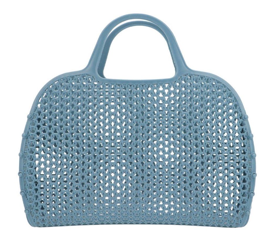 Sac de plage vintage bleu 1