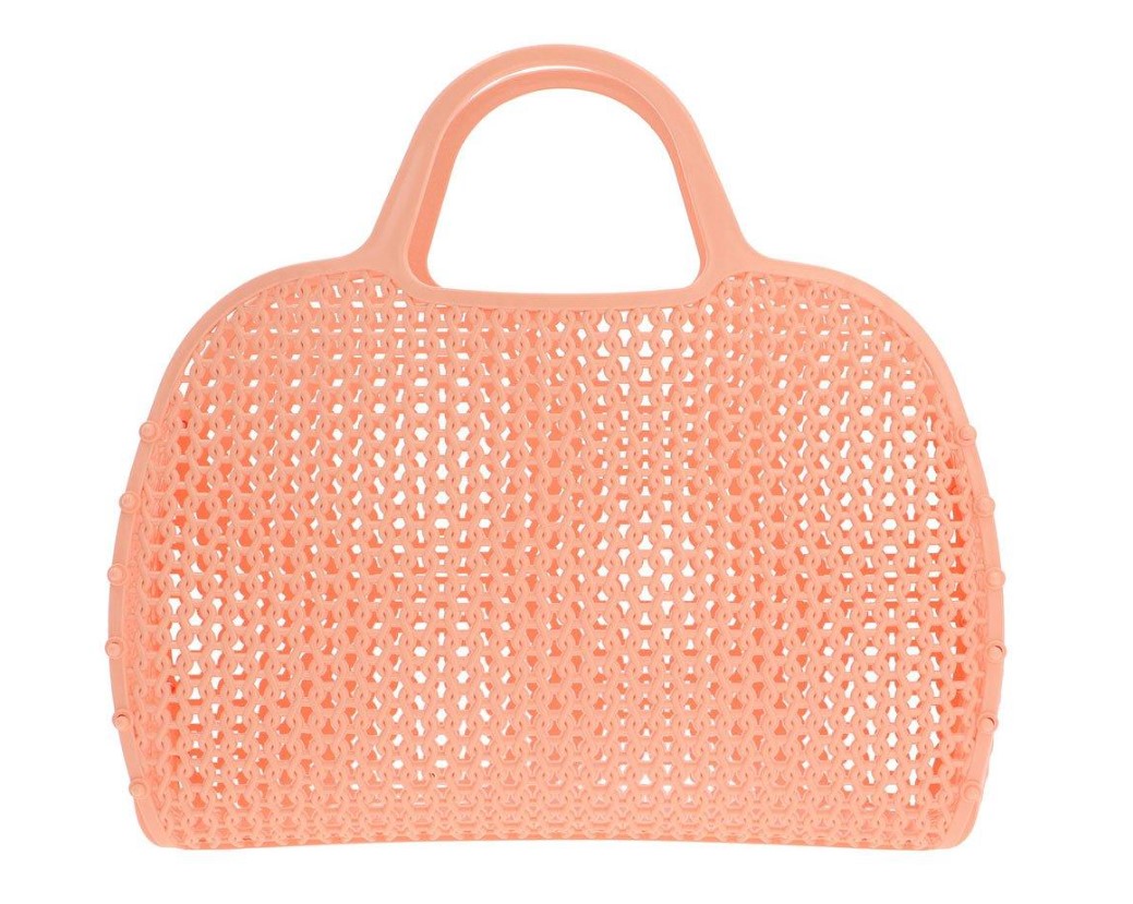 Sac de plage vintage Blush apricot 1