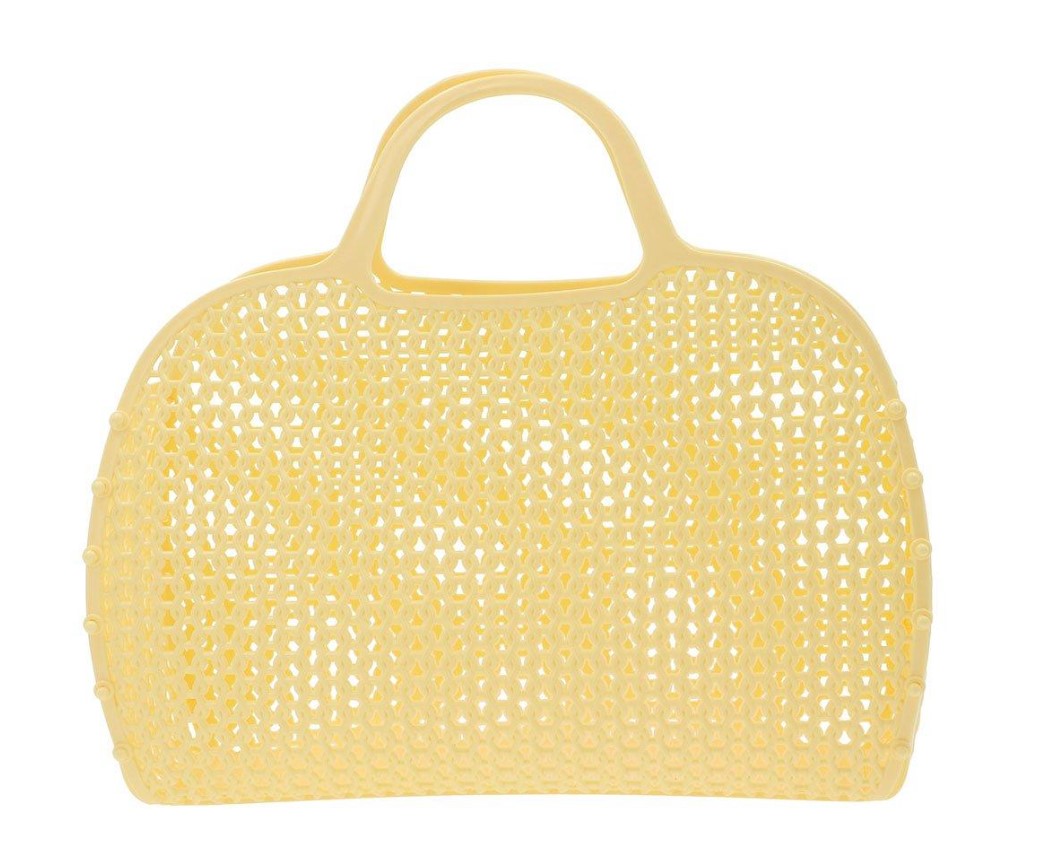 Sac de plage vintage lemon 1