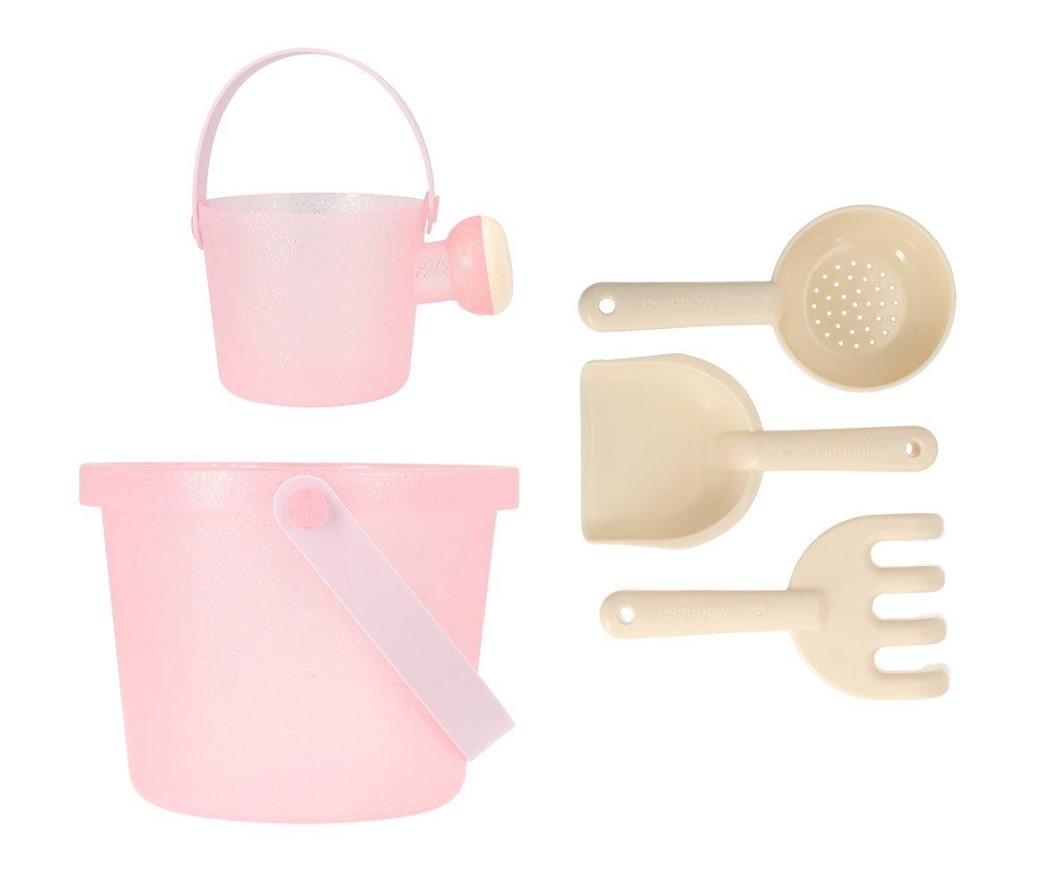 Jeux de plage Paillette Rose 1