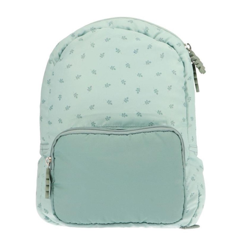 Sac maternelle leaves bleu 1