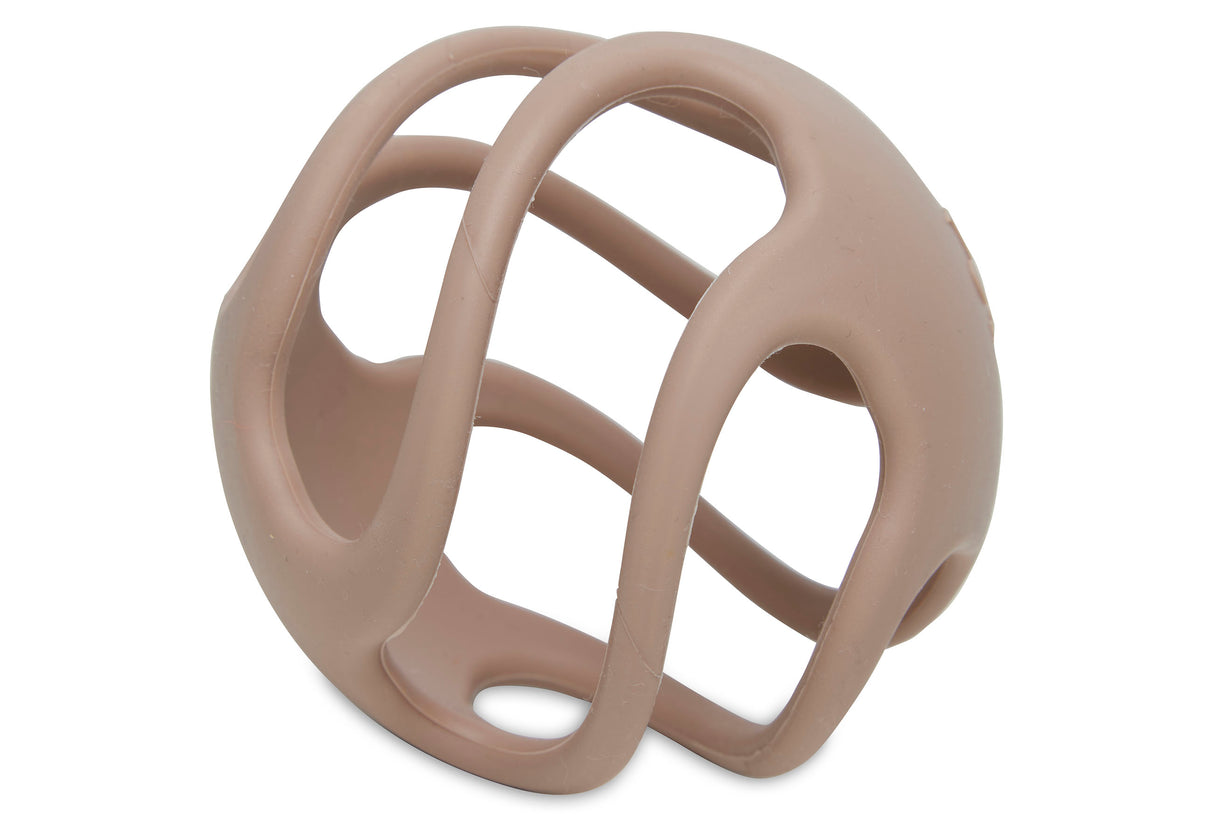 Anneau de dentition Balle Silicone Ø 9,5cm Biscuit 2