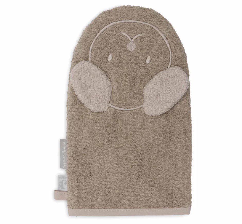 Gant de toilette éponge snuffy 1