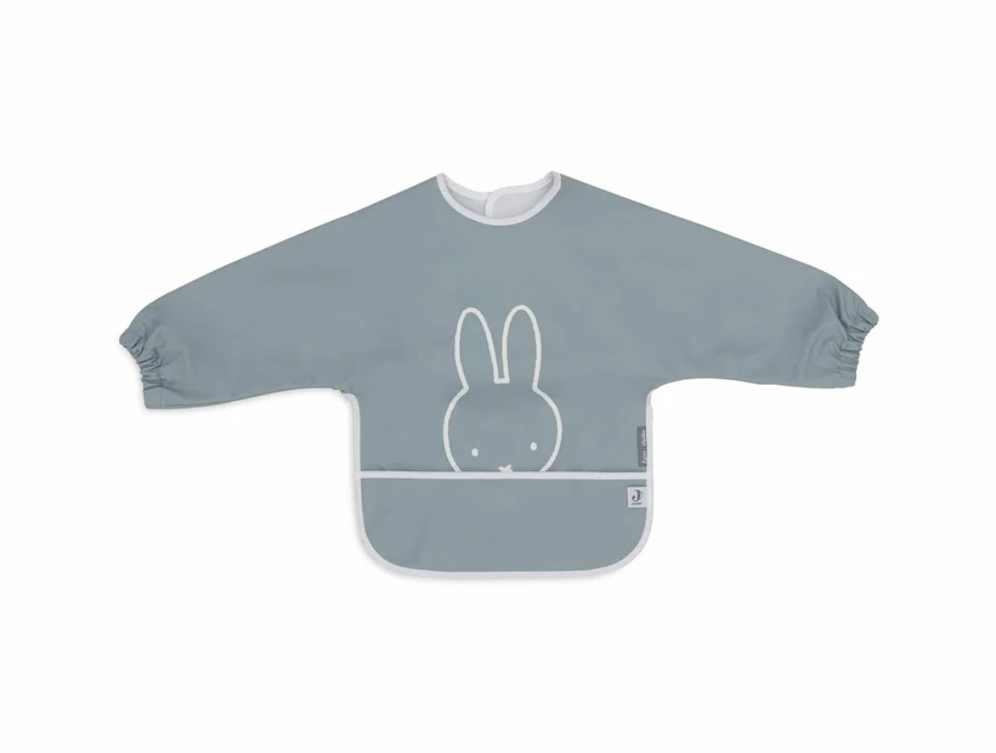 Bavoir à Manches Imperméable - Miffy sea green 1