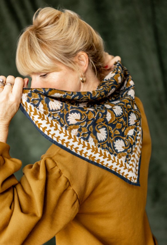 Petit foulards manika éventail 2