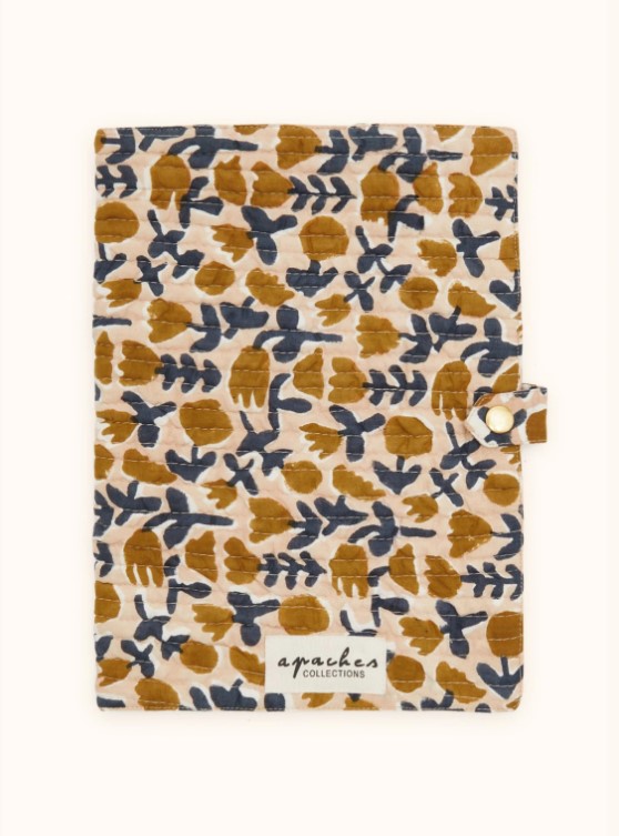 Protège carnet de santé tulipe macadamia 1µ