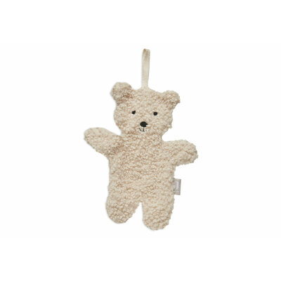 Porte tétine teddy bear naturel 1