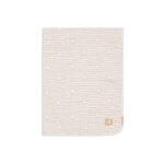 Couverture Berceau 75x100cm Miffy Stripe - Biscuit 1