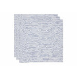 Lange Gaze de Coton Small 70x70cm Miffy Stripe - Navy - 3 Unités 1