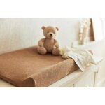Housse Matelas à Langer Éponge 50x70cm - Biscuit 2