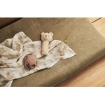 Housse Matelas à Langer Éponge 50x70cm - Olive Green 2