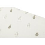 Lange Gaze de Coton Small 70x70cm Miffy - olive green - 3 Unités 2.