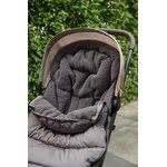 Chancelière buggy troller gris 4