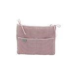 Organisateur gauffré rose 1