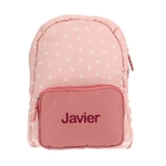 Sac maternelle leaves rose 2